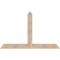 Ekena Millwork Portland Smooth Timber Gable Bracket, Douglas Fir, 72"W x 45"H x 5 1/2"D x 5 1/2"F, 15/12 Pitch GBW072X45X0606POR00SDF - alternate 1